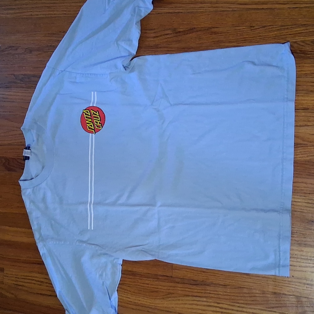 Santa Cruz Light Blue Long Sleeve T-Shirt